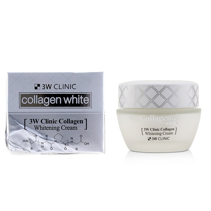3W Clinic Collagen White Whitening Cream (Box Slightly Damaged) 60ml/2ozProduct Thumbnail