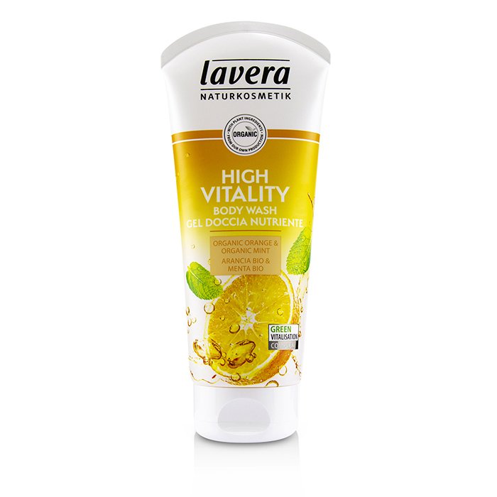 Lavera Body Wash - High Vitality (Organic Orange & Organic Mint) 200ml/6.6ozProduct Thumbnail