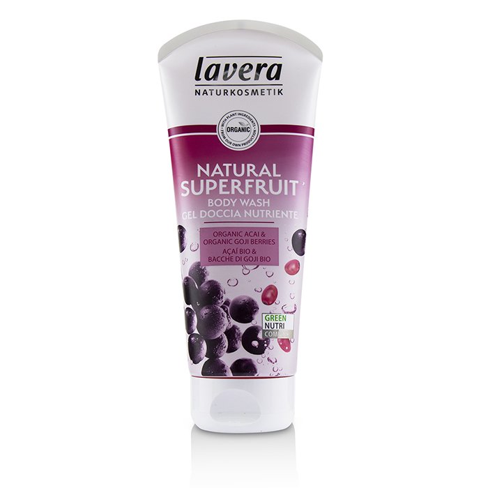 Lavera Body Wash - Natural Superfruit (Organic Acai & Organic Goji Berries) 200ml/6.6ozProduct Thumbnail