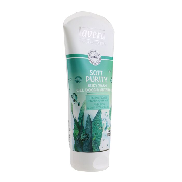 Lavera Body Wash - Soft Purity (Organic Algae & Organic Water Mint) 200ml/6.6ozProduct Thumbnail