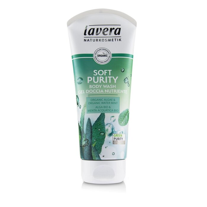 Lavera Body Wash – Soft Purity (orgaanilised vetikad ja orgaaniline vesimünt) 200ml/6.6ozProduct Thumbnail