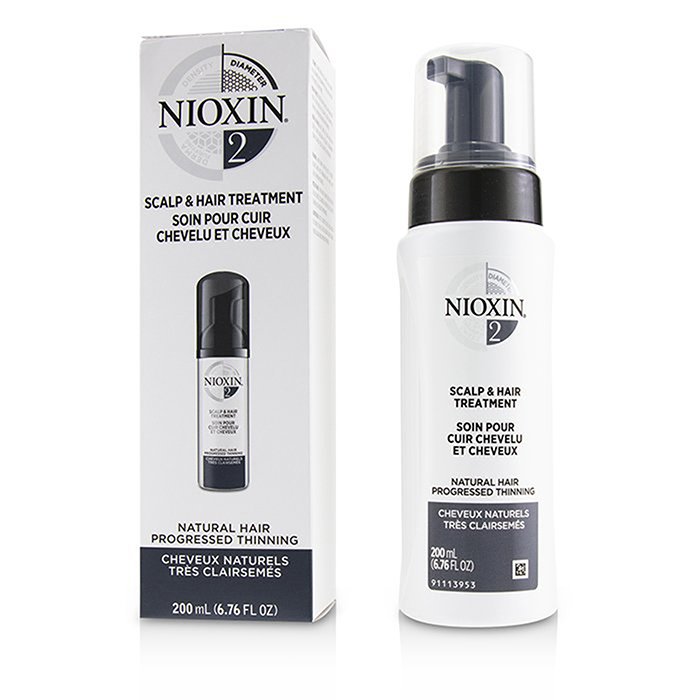 Nioxin علاج للشعر وفروة الرأس Diameter System 2 (للشعر الطبيعي والرفيع جداً) (علبة متضررة قليلاً) 200ml/6.76ozProduct Thumbnail