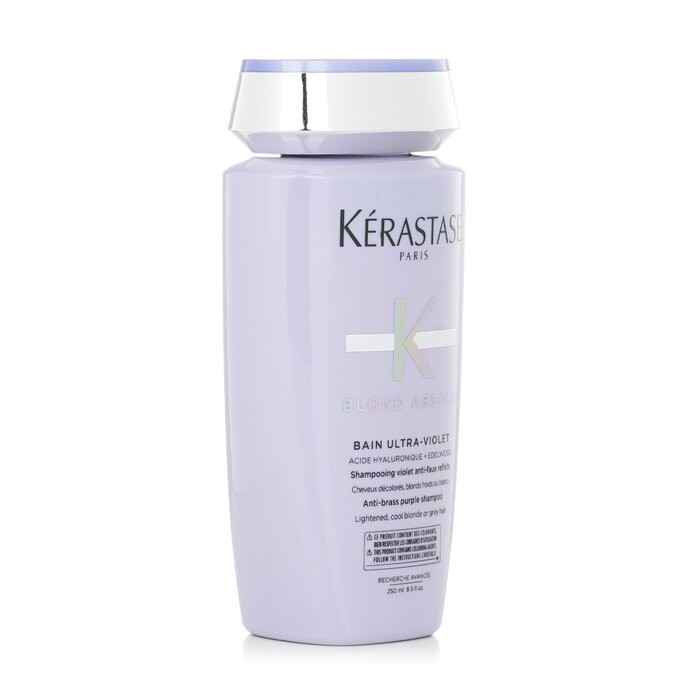 Kerastase Blond Absolu Bain Ultra-Violet Anti-Brass Purple Shampoo (Lightened, Cool Blonde or Grey Hair) 250ml/8.5ozProduct Thumbnail
