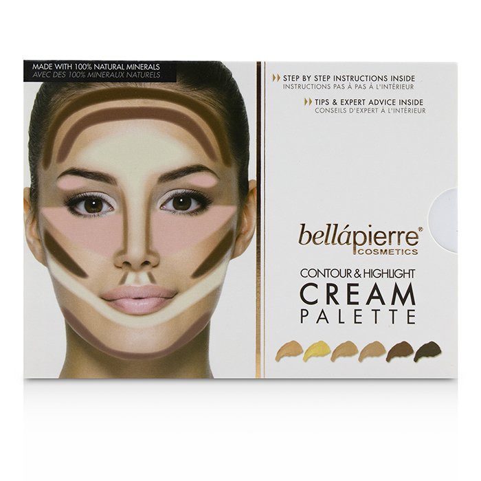 Bellapierre Cosmetics 6色修容光影膏盤 24g/0.84ozProduct Thumbnail