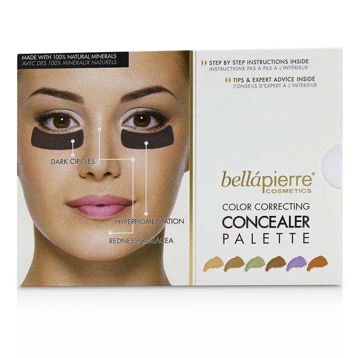 Bellapierre Cosmetics لوحة خافي عيوب مصححة للون (خافي عيوب عدد 6) 24g/0.8ozProduct Thumbnail