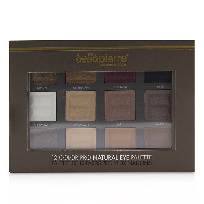 Bellapierre Cosmetics 12 Color Pro Natural Eye Palette (12x צלליות) 21.3g/0.73ozProduct Thumbnail