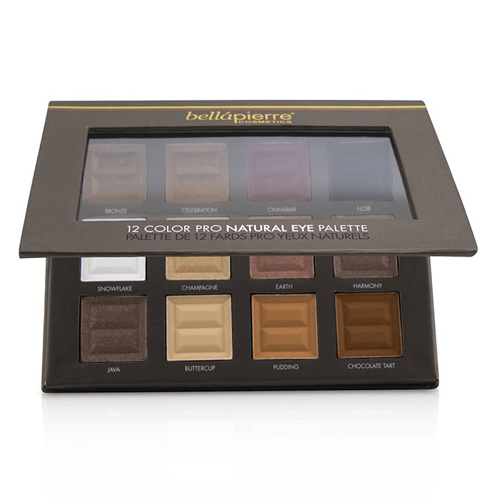 Bellapierre Cosmetics 12 Color Pro Natural Eye Palette (12x Eyeshadow) 21.3g/0.73ozProduct Thumbnail