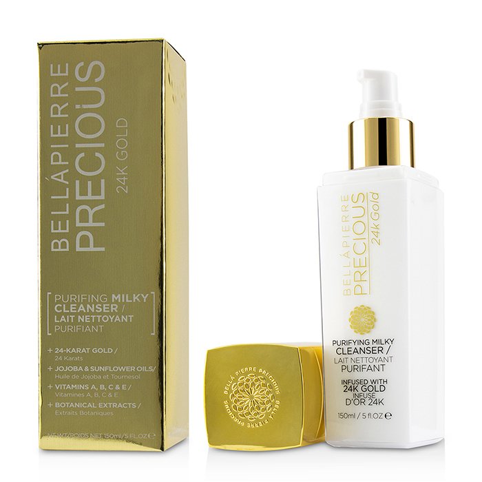 Bellapierre Cosmetics Precious 24k Gold Purifying Milky Cleanser (Unboxed) 150ml/5ozProduct Thumbnail
