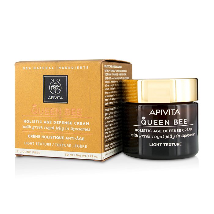 Apivita Queen Bee Holistic Age Defense Cream Light Texture (Exp. Date: 02/2020) 50ml/1.7ozProduct Thumbnail