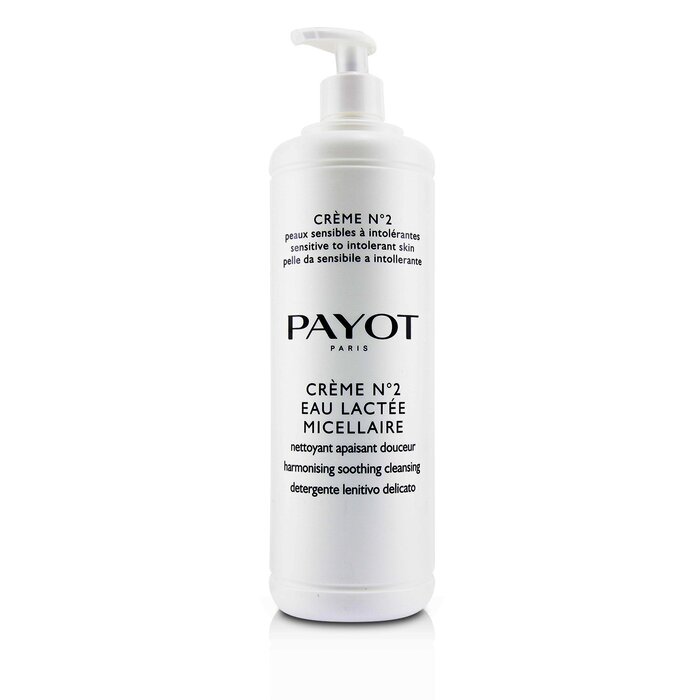 Payot Creme N°2 Eau Lactée Micellaire Harmonising Soothing Cleansing (Salongstørrelse) 1000ml/33.8ozProduct Thumbnail