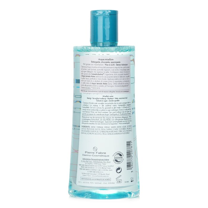 Avene ماء ميسيلار Cleanance (للوجه والعيون) - للبشرة الزيتية العرضة للشوائب 400ml/13.52ozProduct Thumbnail