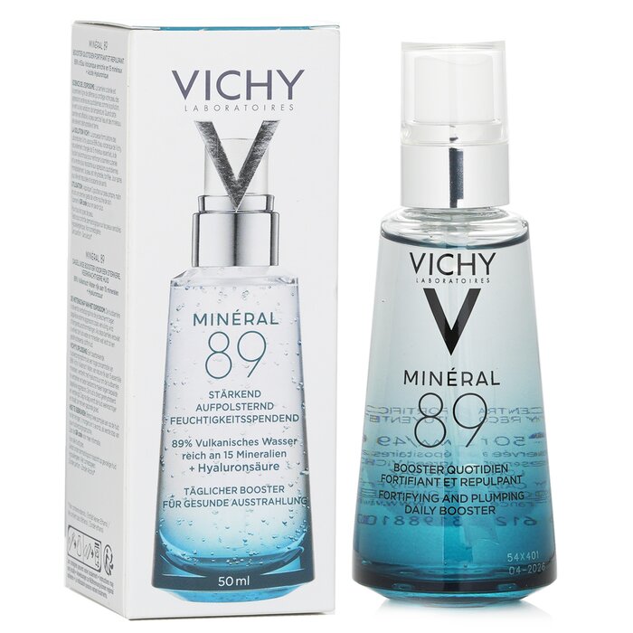 Vichy معزز يومي مالئ Mineral 89 (89% ماء ممعدنة + حمض الهيالورونيك) 50ml/1.7ozProduct Thumbnail