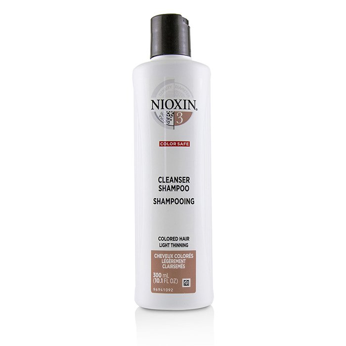 Nioxin Szampon do włosów Derma Purifying System 3 Cleanser Shampoo (Colored Hair, Light Thinning, Color Safe) 300ml/10.1ozProduct Thumbnail
