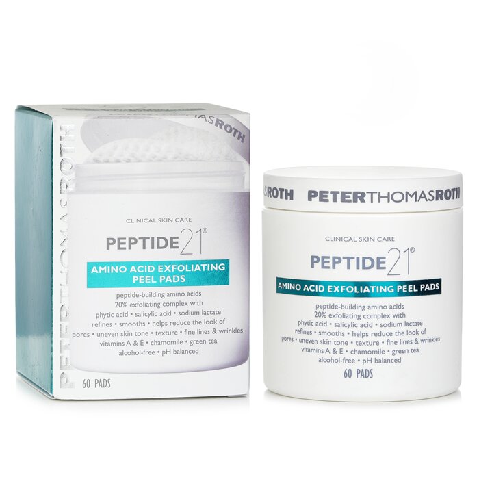 Peter Thomas Roth Peptide 21 Almohadillas de Peel Exfoliantes de Amino Ácido 60padsProduct Thumbnail