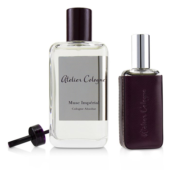 Atelier Cologne Musc Imperial Coffret: Cologne Absolue Spray 100ml/3.3oz + Cologne Absolue Refillable Spray 30ml/1oz + Leather Case 3pcsProduct Thumbnail