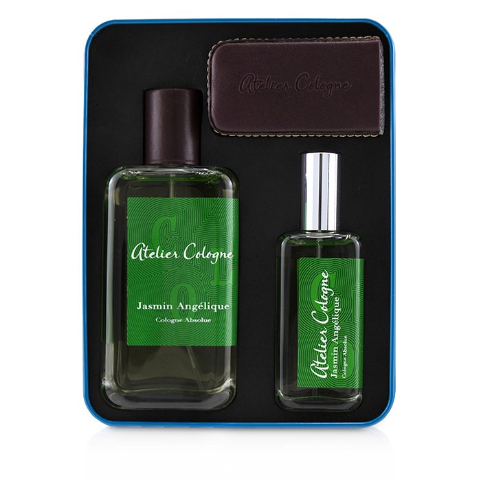 Atelier Cologne Jasmin Angelique Coffret: Cologne Absolue Spray 100ml/3.3oz + Cologne Absolue Refillable Spray 30ml/1oz + Leather Case 3pcsProduct Thumbnail