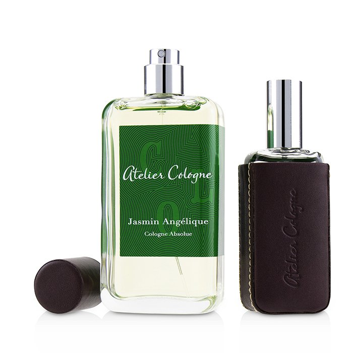 Atelier Cologne Jasmin Angelique Coffret: Cologne Absolue Spray 100ml/3.3oz + Cologne Absolue Refillable Spray 30ml/1oz + Leather Case 3pcsProduct Thumbnail