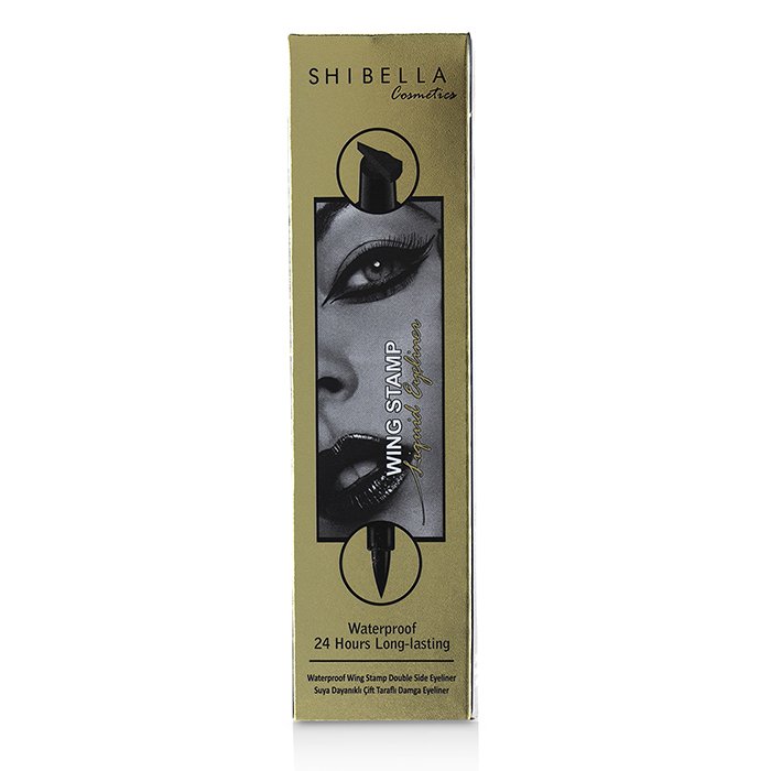 SHIBELLA Cosmetics Waterproof 24 Hours Long Lasting Wing Stamp Eyeliner Double Side Delineador de Ojos – Thick Stamp 4.5ml/0.1587ozProduct Thumbnail