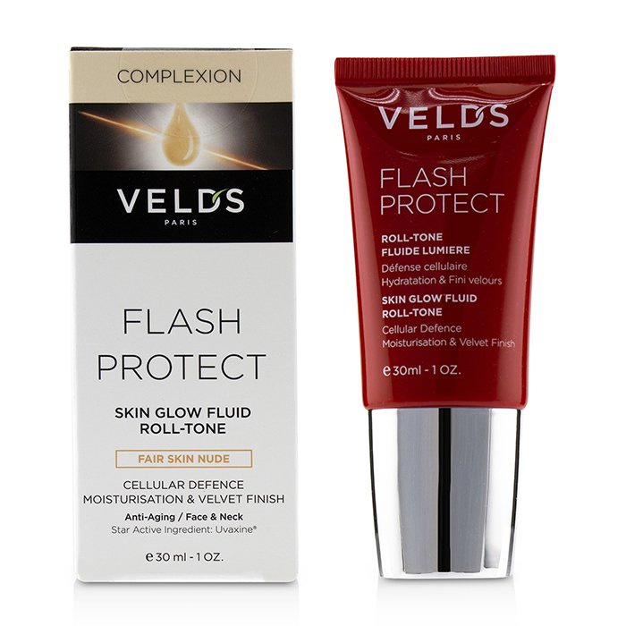 Veld's Flash Protect Skin Glow Fluid Roll -Tone (Beauty Shield) - Fair Skin Nude - תכשיר איפור וטיפוח העור 30ml/1ozProduct Thumbnail