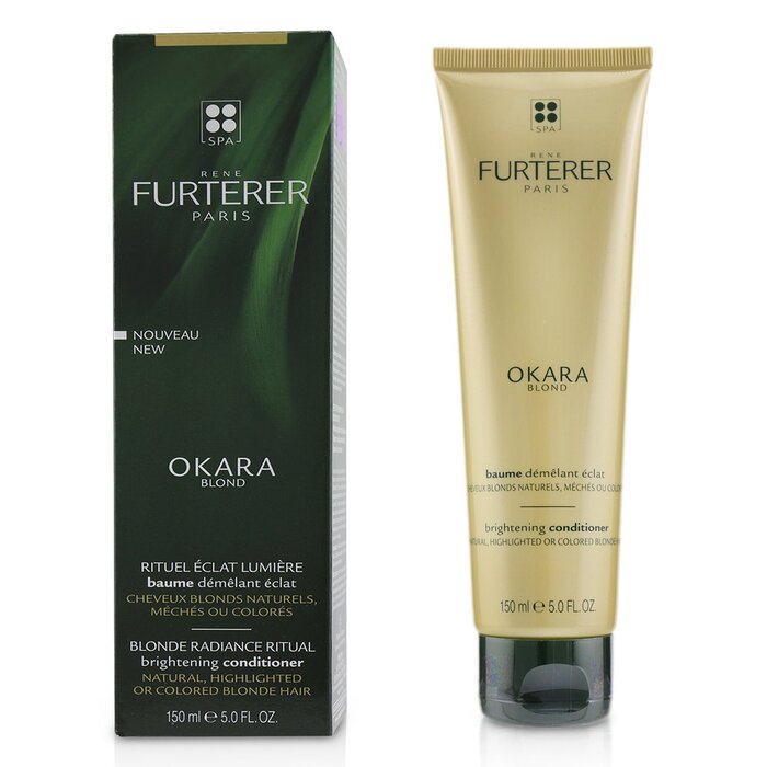 Rene Furterer Okara Blond Blonde Radiance Ritual Brightening Conditioner (Natural, Highlighted or Coloured Blonde Hair) 150ml/5ozProduct Thumbnail