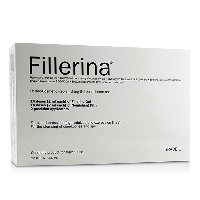 Fillerina Gel Reponedor Dermo-Cosmético Para Uso En Casa - Grado 1 2x30ml+2pcsProduct Thumbnail