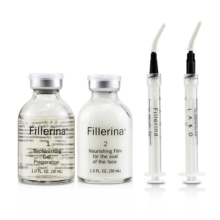 Fillerina جل ملبي لحاجة البشرة Dermo-Cosmetic للاستعمال المنزلي - درجة 2 2x30ml+2pcsProduct Thumbnail