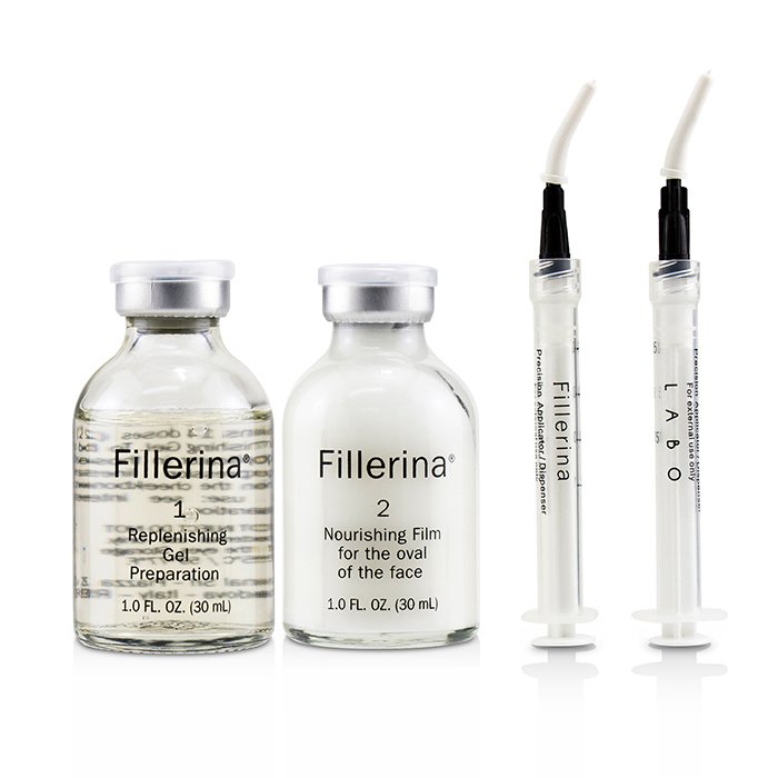 Fillerina Dermo-Cosmetic Replenishing Gel For At-Home Use - Grade 5 Plus 2x30ml+2pcsProduct Thumbnail