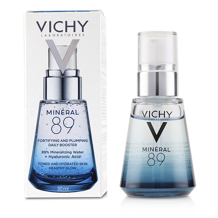 Vichy Mineral 89 Fortifying & Plumping Daily Booster (89% Mineralizing Water + Hyaluronic Acid) - בוסטרעם מים מינרלים וחומצה היאלורונית 30ml/1ozProduct Thumbnail