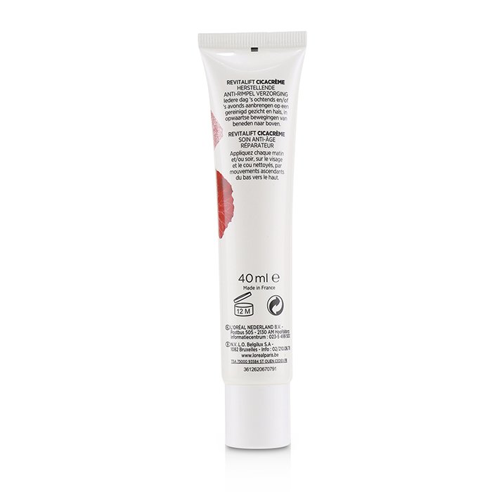 L'Oreal Revitalift Cicacreme with Centella & Asiatica - Anti-Aging & Repairing (For Sensitive Skin) 40ml/1.4ozProduct Thumbnail
