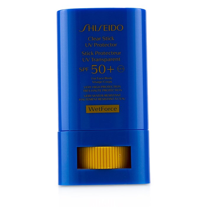 Shiseido Clear Stick UV Protector WetForce For Face & Body SPF 50+ (Very High Protection & Very Water-Resistant) 15g/0.53ozProduct Thumbnail