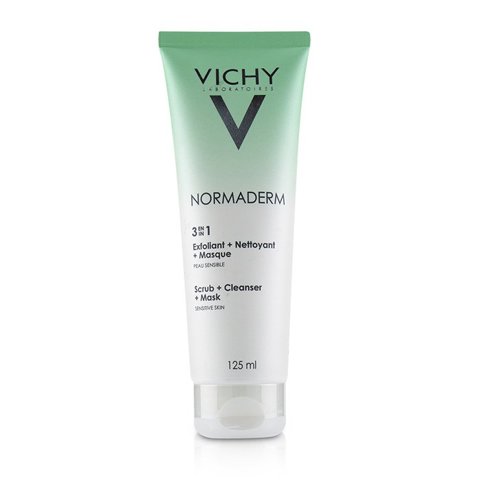 Vichy Normaderm 3 In 1 Scrub + Cleanser + Mask (For Acne Prone Skin / Sensitive Skin) 125ml/4.23ozProduct Thumbnail