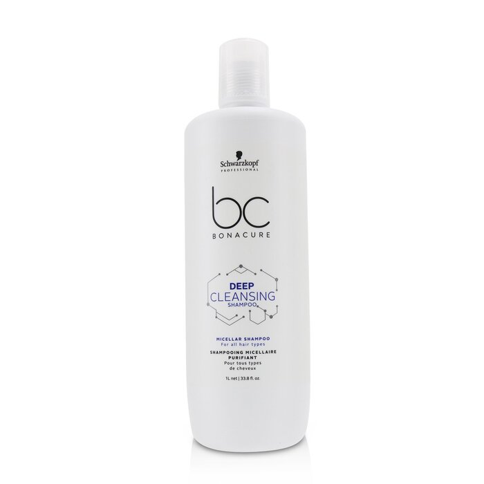 Schwarzkopf BC Bonacure Deep Cleansing Shampoo Micellar Shampoo (For All Hair Types) 1000ml/33.8ozProduct Thumbnail