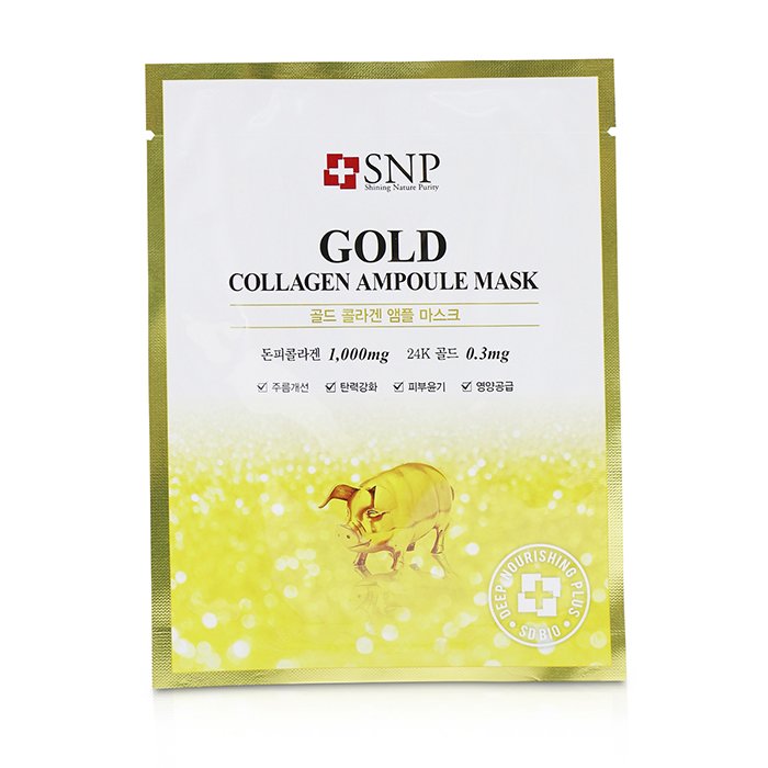 SNP Gold Collagen Ampoule Mask 11x25ml/0.84ozProduct Thumbnail
