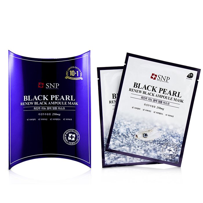 SNP ماسك أمبول أسود مجدد Black Pearl 11x25ml/0.84ozProduct Thumbnail