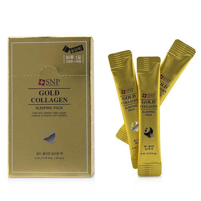 SNP Gold Collagen Sleeping Pack 20x4ml/0.13ozProduct Thumbnail