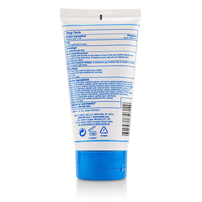 Kiehl's Blue Herbal Acne Cleanser Treatment (Utløpsdato: 04/2020) 150ml/5ozProduct Thumbnail