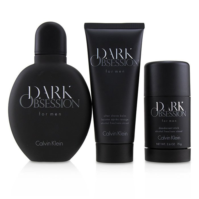 Calvin Klein Dark Obsession Coffret: Eau De Toilette Spray 125ml + Desodorante en Barra 75ml + Bálsamo Para Después de Afeitar 100ml 3pcsProduct Thumbnail