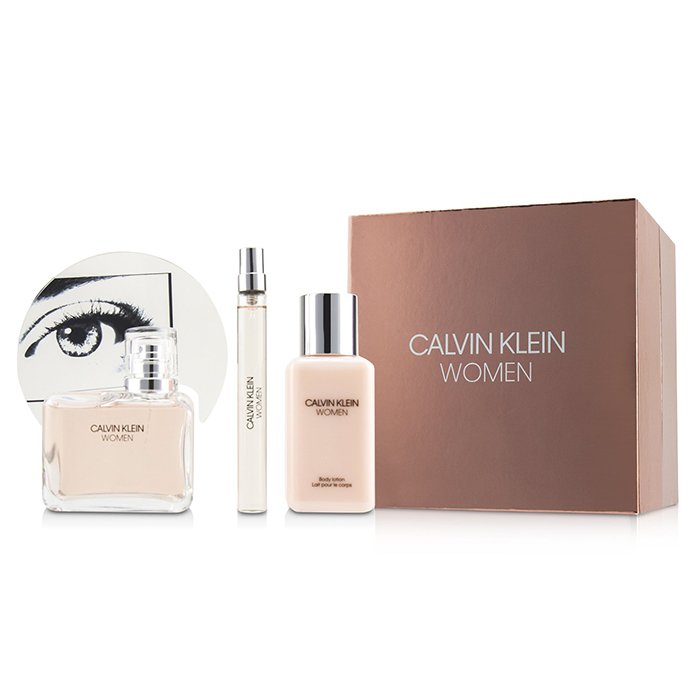 Calvin Klein CK 卡爾文·克雷恩 (卡文克萊) 女士香水套裝: 香水噴霧 100ml/3.4oz + 身體乳 100ml/3.4oz + 香水噴霧 10ml/0.33oz 3pcsProduct Thumbnail