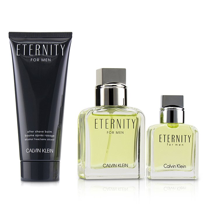 Calvin Klein Eternity Coffret: Eau De Toilette Spray 30ml/1oz + Eau De Toilette Splash 15ml/0.5oz + Bálsamo Para Después de Afeitar 100ml/3.4oz 3pcsProduct Thumbnail