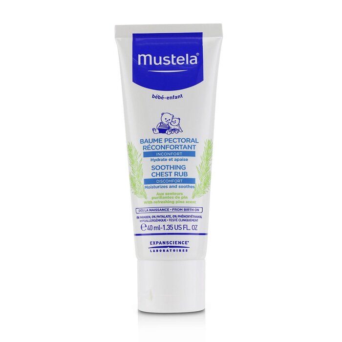 Mustela Soothing Chest Rub - Moisturizes & Soothes 40ml/1.35ozProduct Thumbnail