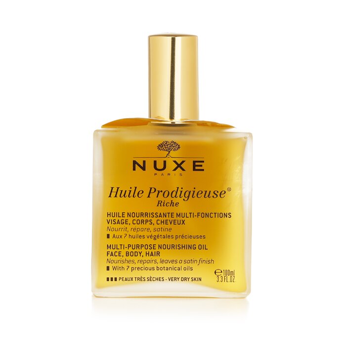 Nuxe Huile Prodigieuse Riche Multi-Purpose Nourishing Oil - For Very Dry Skin 100ml/3.3ozProduct Thumbnail