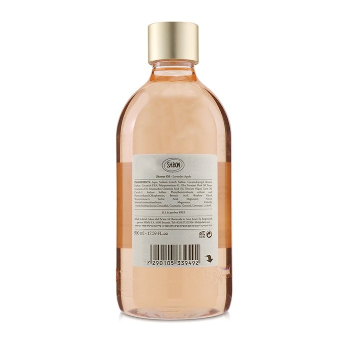 Sabon Shower Oil - Lavender Apple (Plastic Bottle) 500ml/17.59ozProduct Thumbnail