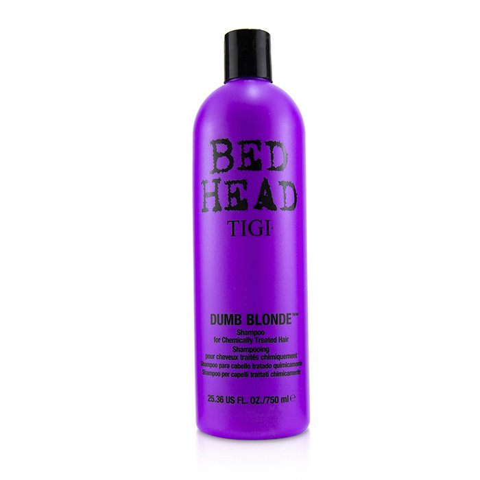 Tigi Bed Head Dumb Blonde Shampoo (For Chemically Treated Hair) שמפו עבור שיער שעובד בכימיקלים 750ml/25.36ozProduct Thumbnail