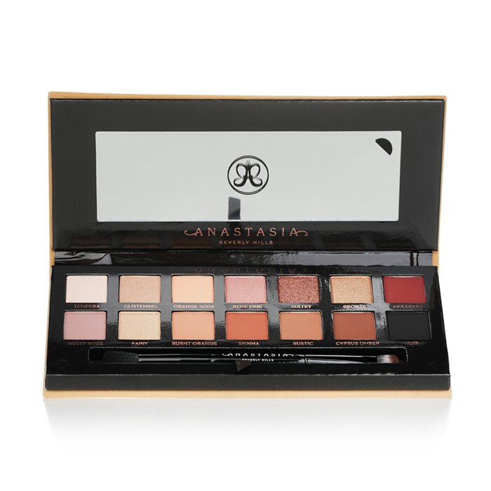 Anastasia Beverly Hills Soft Glam Paleta de Sombra de Ojos (14x Sombra de Ojos, 1x Brocha de Sombra Dúo) Picture ColorProduct Thumbnail