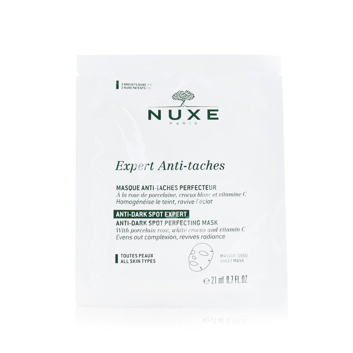 Nuxe Expert Anti-Taches Anti-Dark Spot Perfecting Mask (For All Skin Types) 1sheetProduct Thumbnail