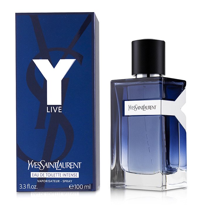  Yves Saint Laurent Y Live Intense Men EDT Spray, 3.3 Fl Oz  (Pack of 1) : Beauty & Personal Care