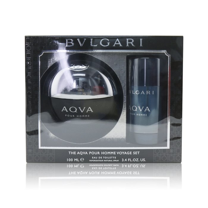 Bvlgari Aqva Pour Homme Coffret: Eau De Toilette Spray 100ml/3.4oz + Deodorant Stick 75ml/2.7oz 2pcsProduct Thumbnail