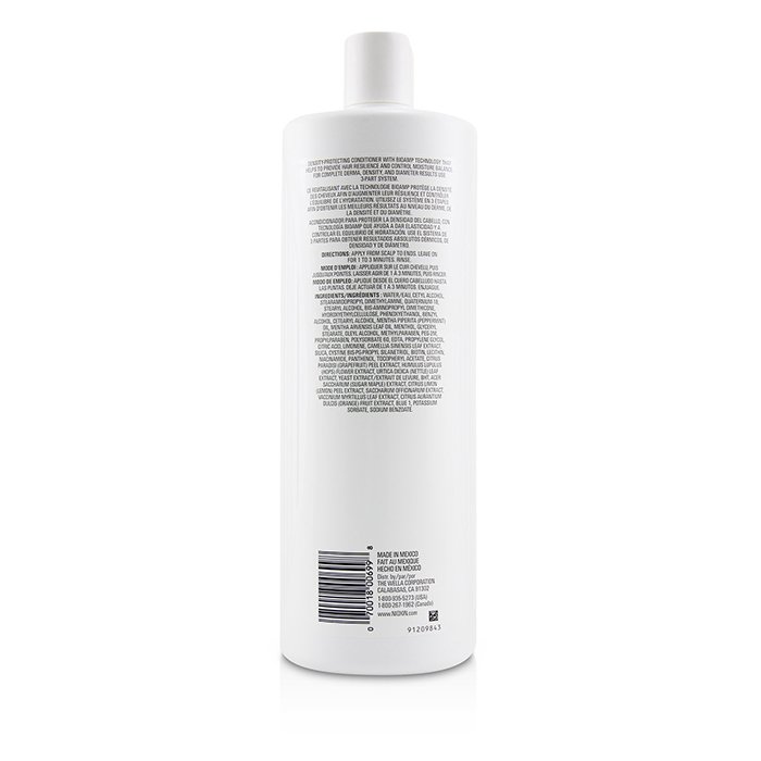Nioxin Density System 1 Scalp Therapy Conditioner (Natural Hair, Light Thinning) 1000ml/33.8ozProduct Thumbnail