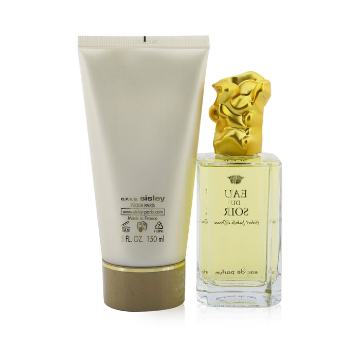 Sisley Eau Du Soir Coffret: Eau De Parfum Spray 100ml/3.3oz + Moisturizing Perfumed Body Cream 150ml/5.1oz 2pcsProduct Thumbnail