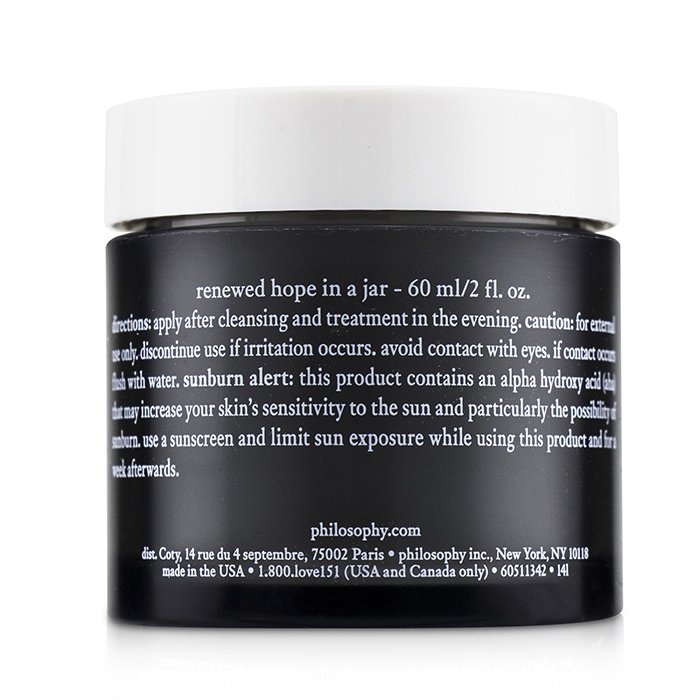 Philosophy Renewed Hope In A Jar Overnight Recharging & Refining Moisturizer 60ml/2ozProduct Thumbnail